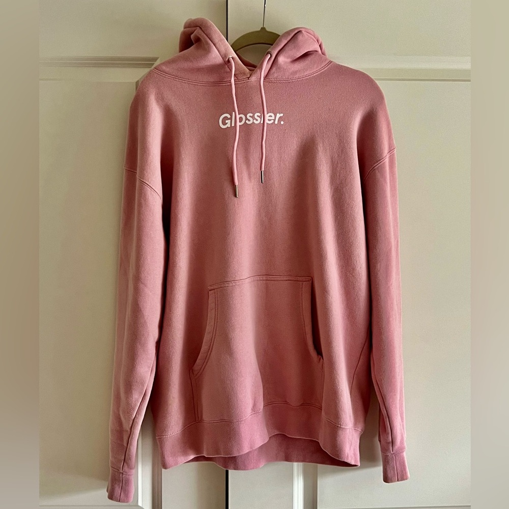 glossier sweatshirt